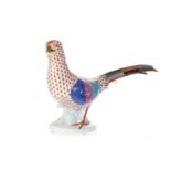 A HEREND FIGURE OF A PHEASANT