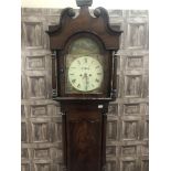 AN EARLY 19TH CENTURY LONGCASE CLOCK