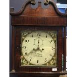 AN EARLY 19TH CENTURY LONGCASE CLOCK BY THOS. JOYCE OF WHITCHURCH