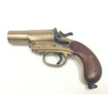 A WEBLEY & SCOTT VEREY PISTOL