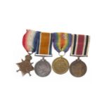 A MEDAL GROUP AWARDED TO H. COLLETT
