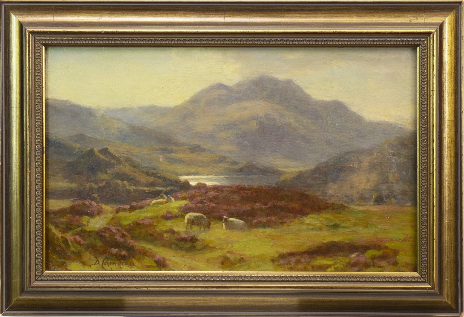 BEN VENUE, AN OIL BY DUNCAN CAMERON