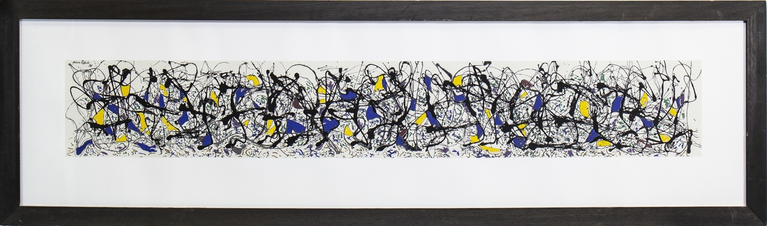 SUMMERTIME, A SCREENPRINT AFTER JACKSON POLLOCK