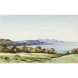 SCOTTISH LANDSCAPE, A WATERCOLOUR BY JOHN GEORGE MATHIESON