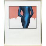 RED BODY AND BLUE BODY, A PAIR OF LITHOGRAPHS BY DAVID FAIRMAN