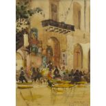 PARMA PIAZZA GARIBALDI, AN OIL