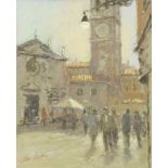 CAMPO MARIA FORMOSA, VENICE, A PASTEL BY BRIAN LINDLEY