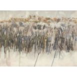 SEPTEMBER GRASSES, AN EMBROIDERY BY ANNE KEITH