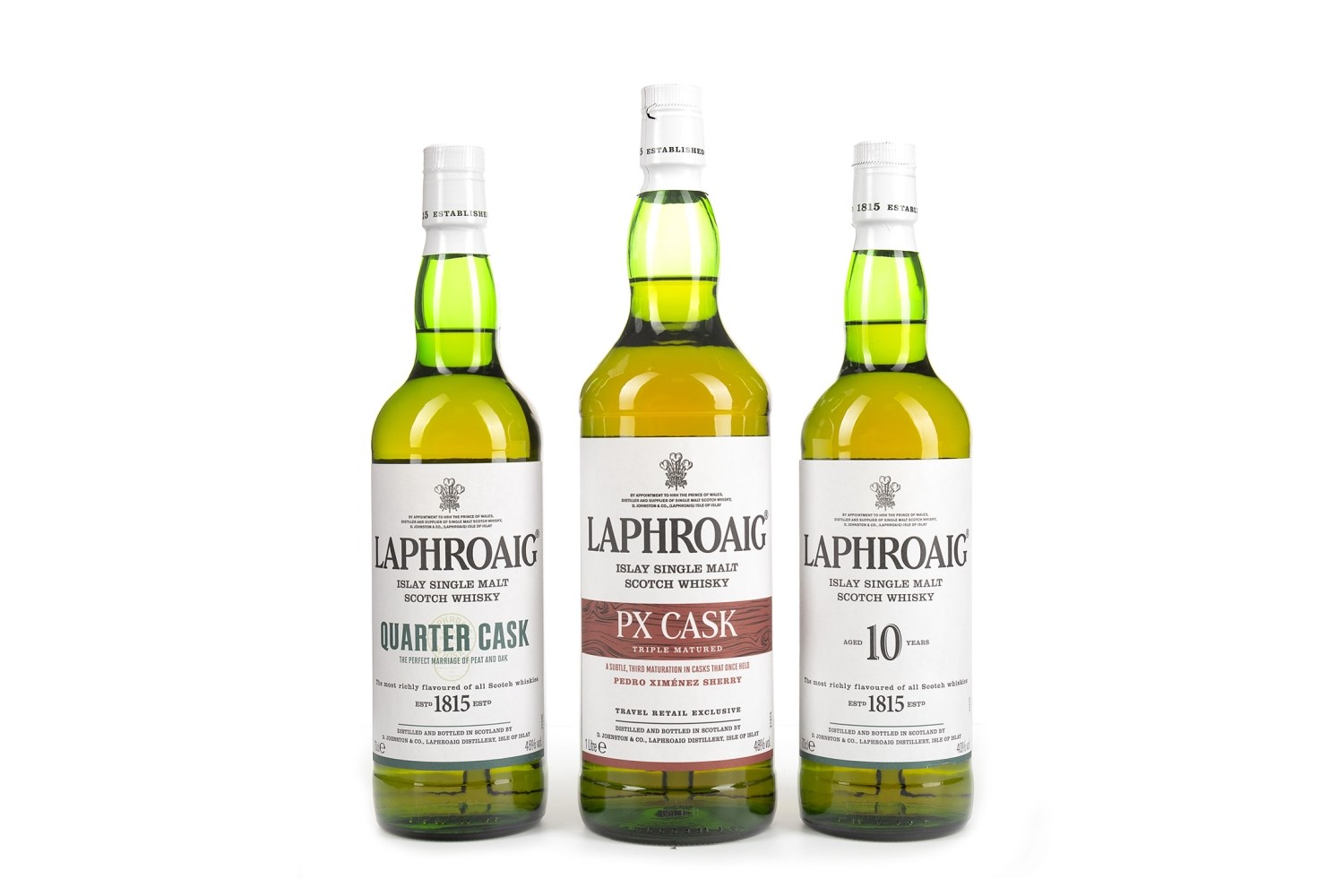 THREE LAPHOROAIG EXPRESSIONS