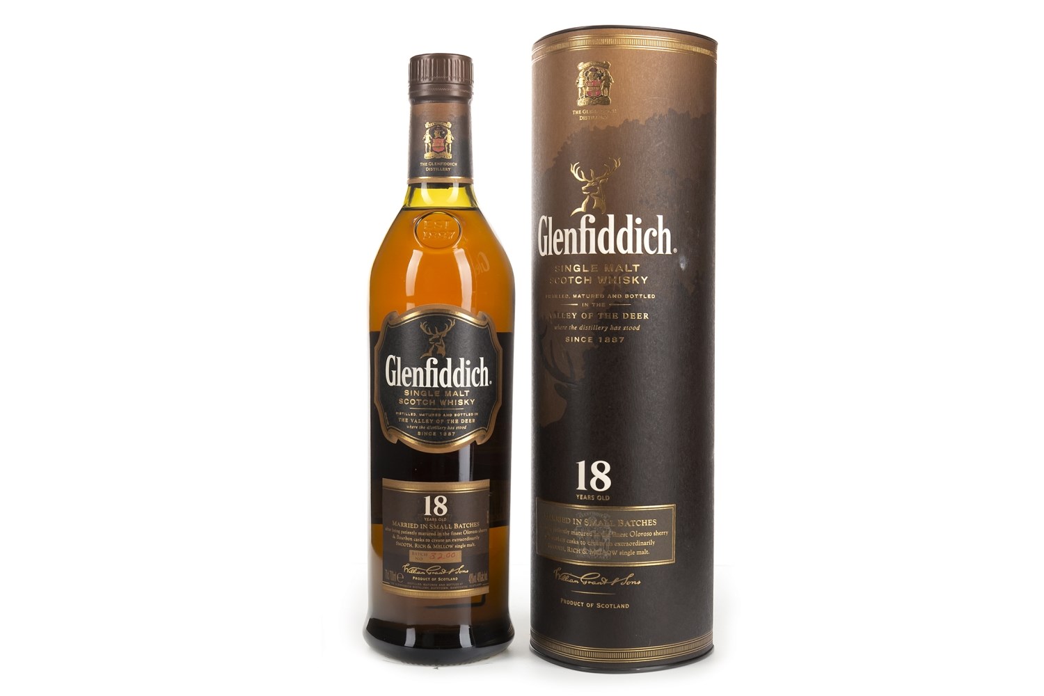 GLENFIDDICH AGED 18 YEARS