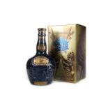 ROYAL SALUTE AGED 21 YEARS - SAPPHIRE DECANTER