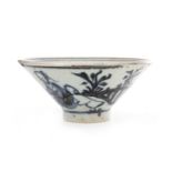 A CHINESE CONICAL BOWL