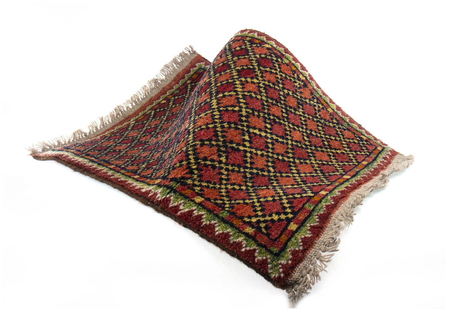 TWO EASTERN PRAYER RUGS