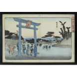 TWO JAPANESE WOODBLOCK PRINTS