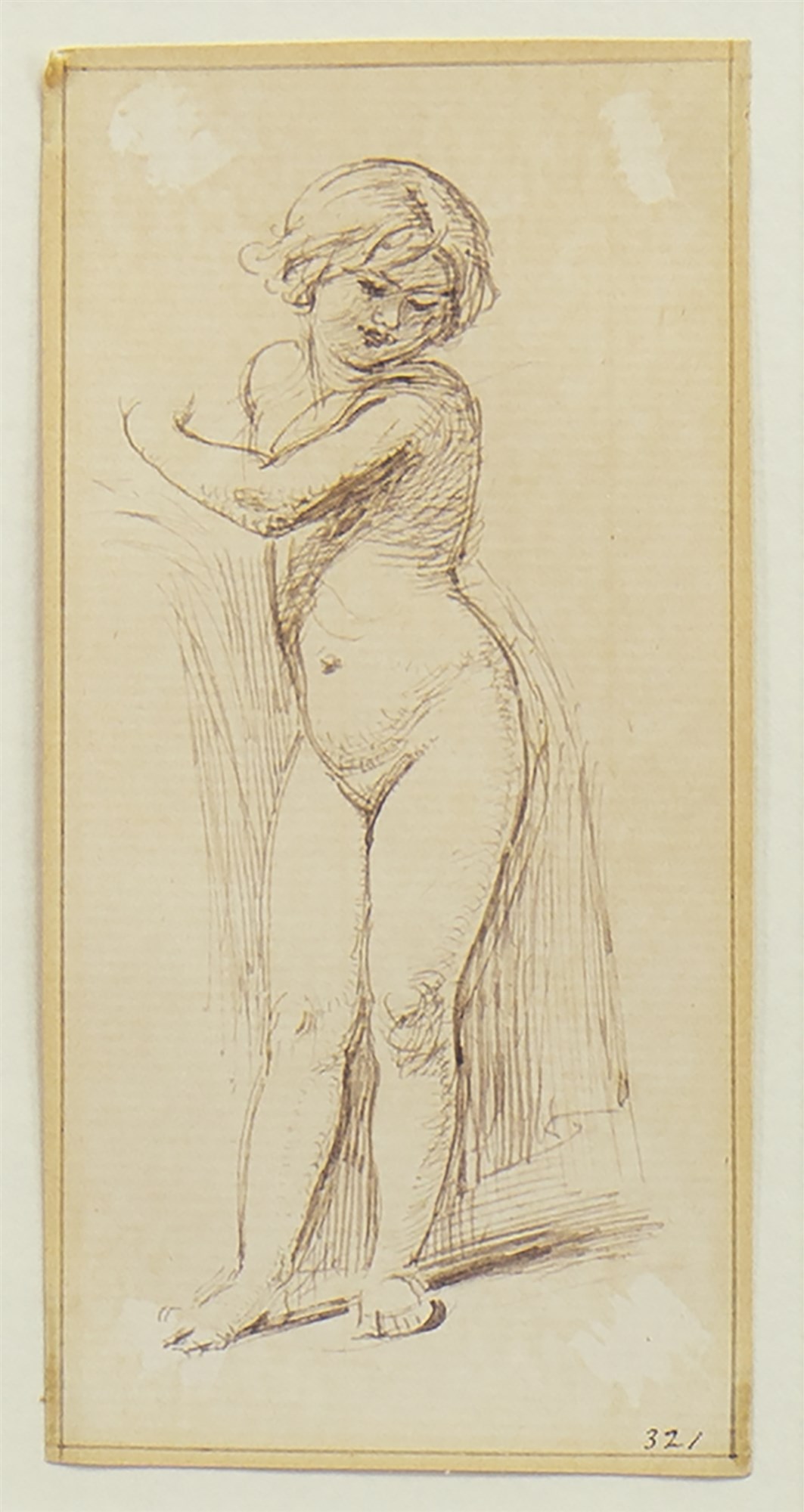 SKETCH OF A CHILD, BY WILLIAM EDWARD FROST