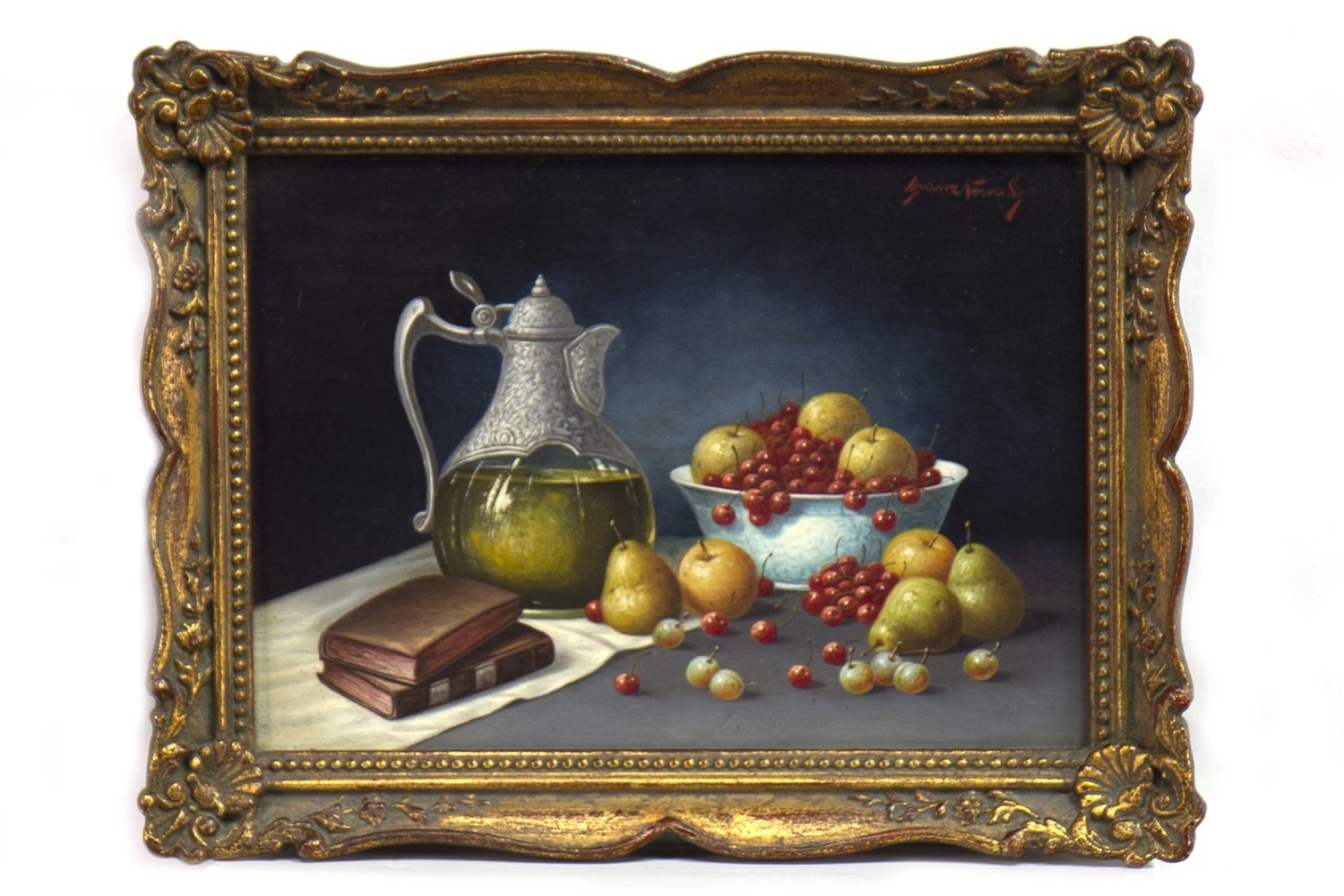 A PAIR OF STILL LIFES, BY FRANZ NOWAK