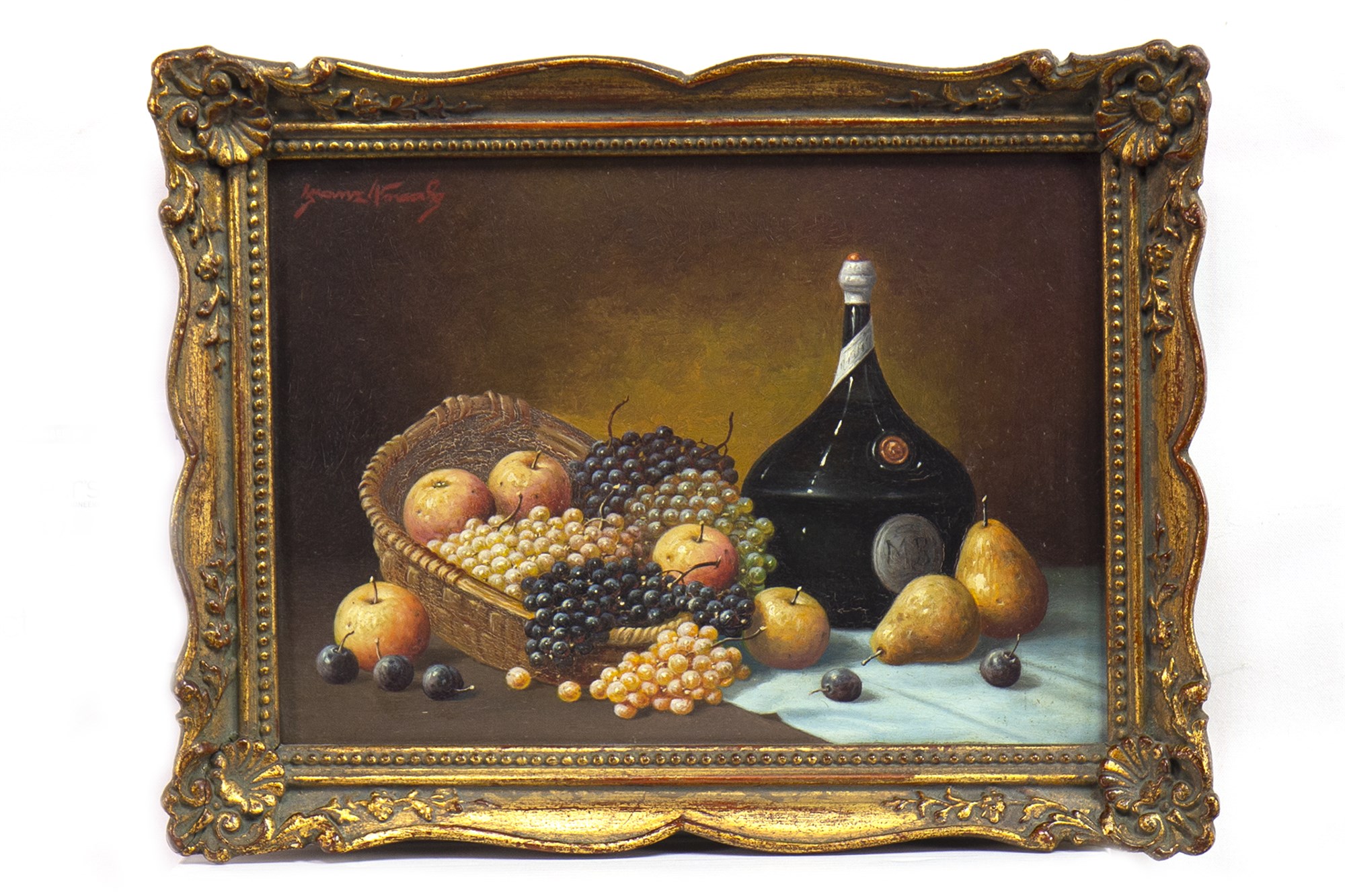 A PAIR OF STILL LIFES, BY FRANZ NOWAK - Image 2 of 2