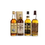 FOUR BLENDED MALT SCOTCH WHISKIES