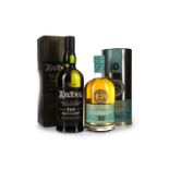 ARDBEG 10 YEARS OLD AND BRUICHLADDICH 10 YEARS OLD
