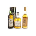 GELNMORANGIE 10 YEARS OLD, DALWHINNIE 15 YEARS OLD AND FAMOUS GROUSE 1987