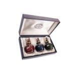 CHIVAS REGAL ROYAL SALUTE 21 YEARS OLD MINIATURE SET