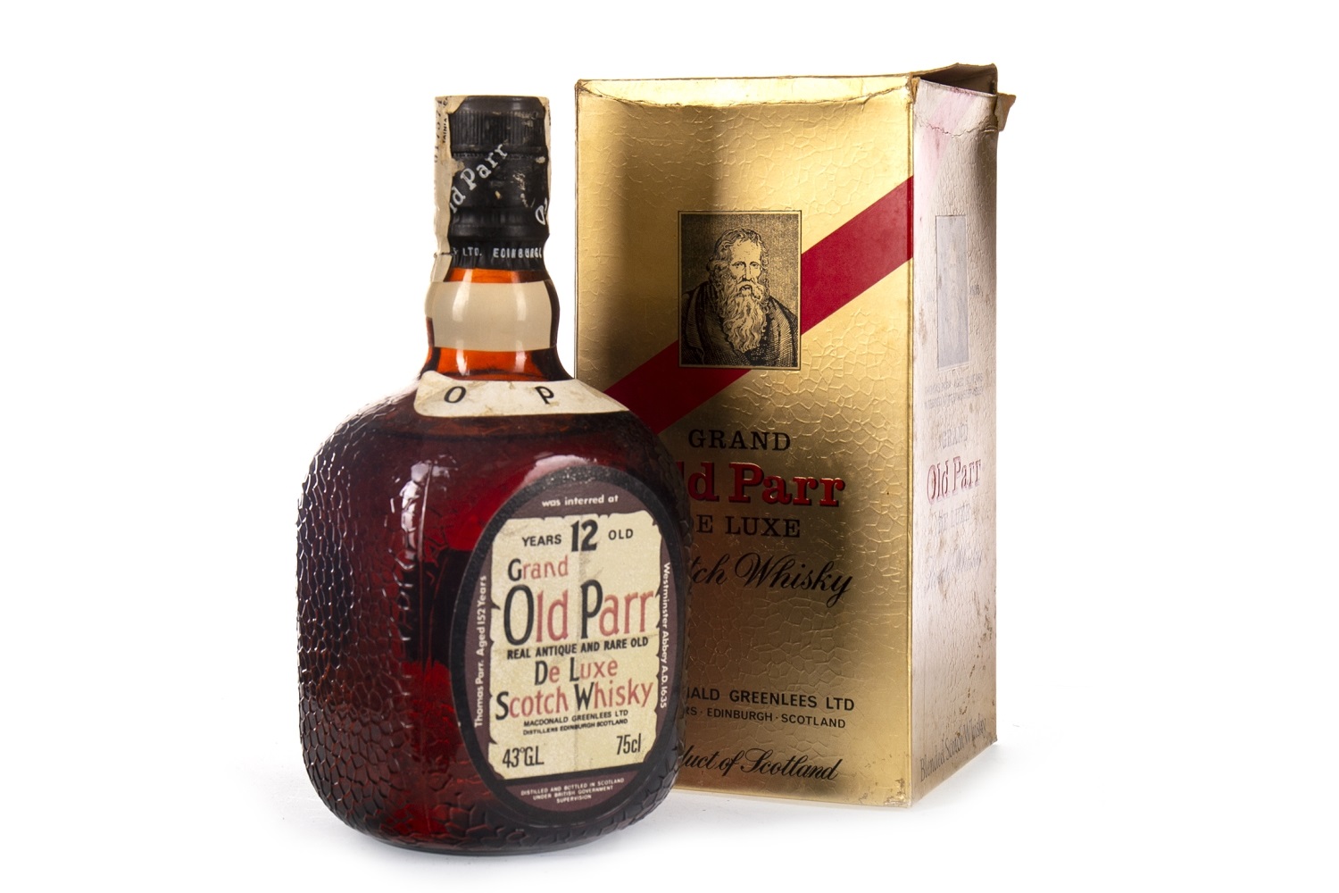 GRAND OLD PARR 12 YEARS OLD