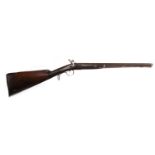 A 19TH CENTURY PERCUSSION MUSKET BY HENRY ELWELL