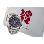 A GENTLEMAN'S OMEGA SEAMASTER 2012 OLYMPICS WATCH