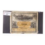 A THE CALEDONIAN BANKING COMPANY LIMITED £1 NOTE 1893