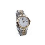 A LADY'S CITIZEN STAINLESS STEEL QUARTZ WRIST WATCH