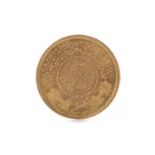 AN EASTERN GOLD COIN