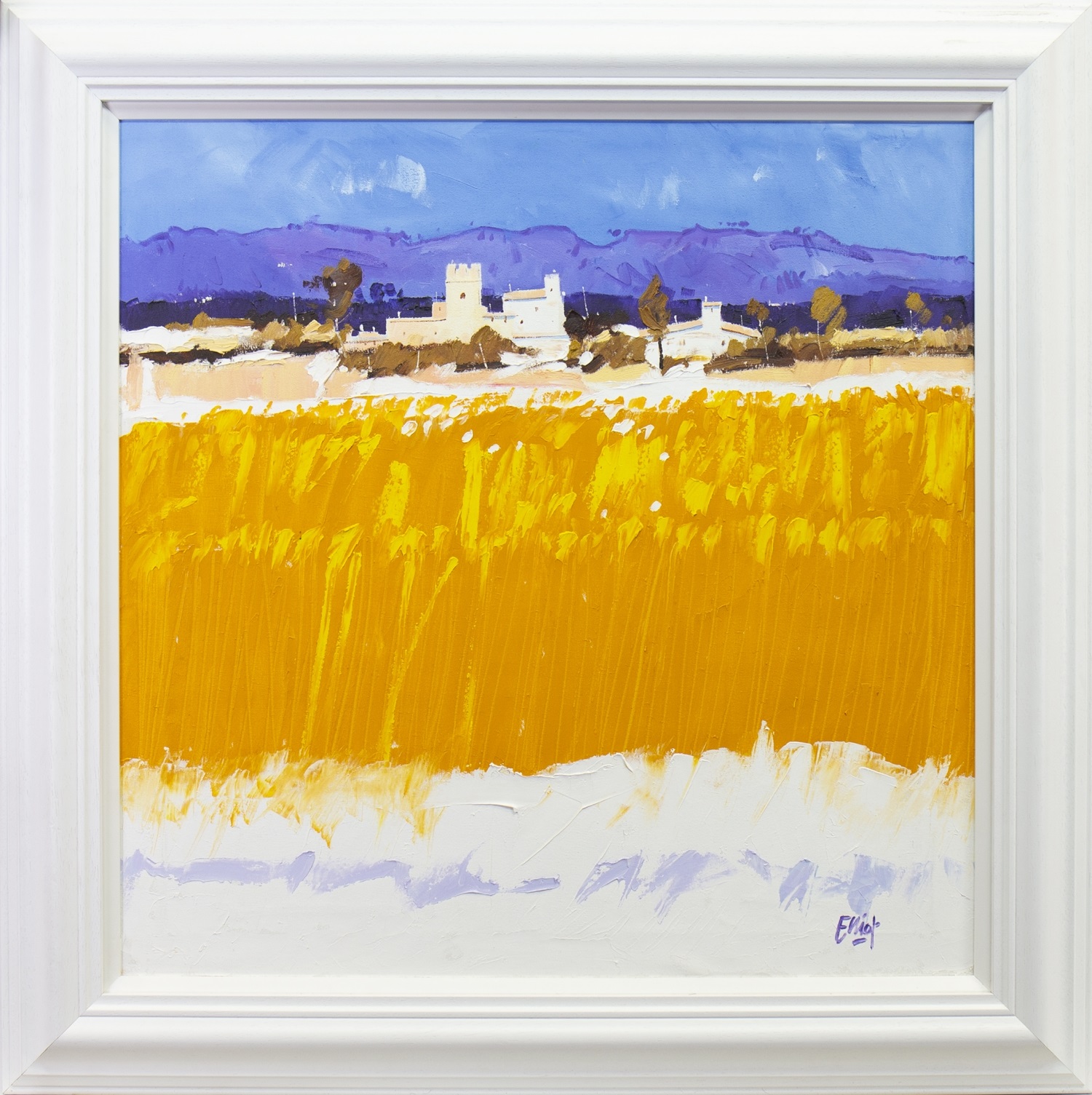 CAMPO DE MALLORCA, AN OIL BY IAIN SCOTT ELLIOT