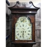 A WEST COAST LONGCASE CLOCK BY WM SMITH OF IRVINE