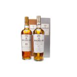 MACALLAN 10 YEARS OLD AND FINE OAK 10 YEARS OLD
