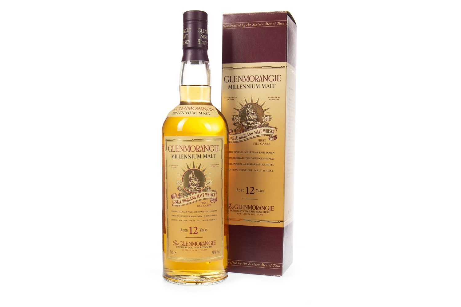 GLENMORANGIE MILLENNIUM MALT AGED 12 YEARS