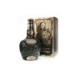 CHIVAS REGAL ROYAL SALUTE 21 YEARS OLD - EMERALD FLAGON