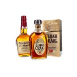 ELIJAH CRAIG 12 YEARS OLD AND MAKERS MARK