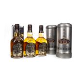 THREE BOTTLES OF CHIVAS REGAL 12 YEARS OLD