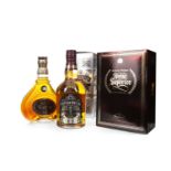 JOHNNIE WALKER SWING AND CHIVAS REGAL AGED 12 YEARS