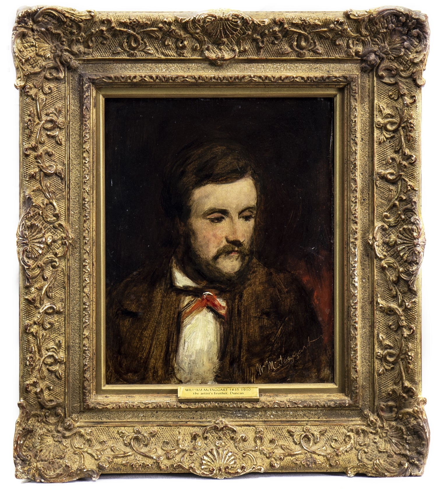 DUNCAN, THE ARTIST'S BROTHER, AN OIL BY WILLIAM MCTAGGART