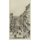 SY JAMES'S STREET (LONDON) AN ETCHING AND DRYPOINT BY WHISTLER