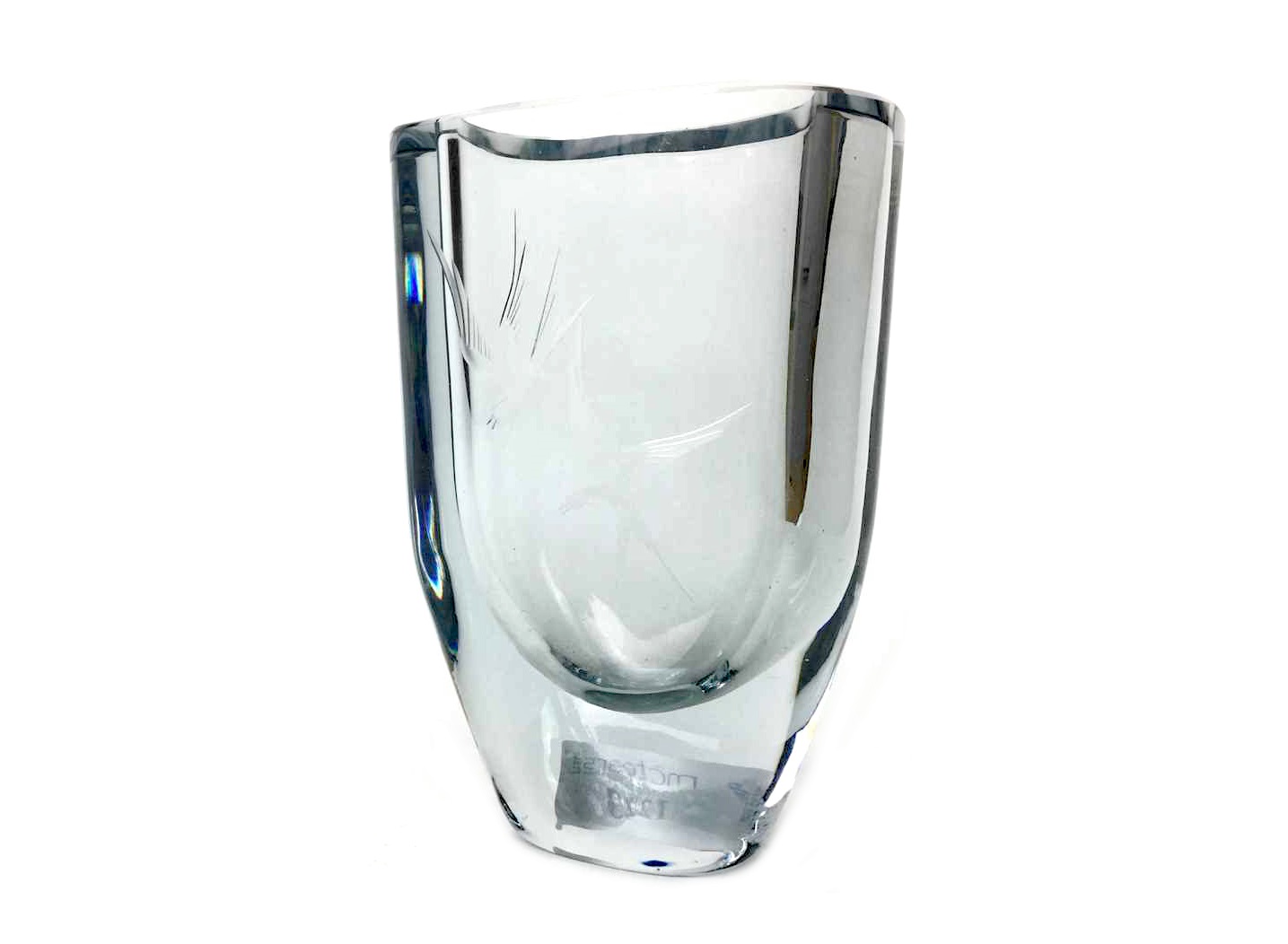 A STROMBERG GLASS VASE