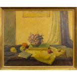 STILL LIFE, AN OIL BY DANIEL DUFFY