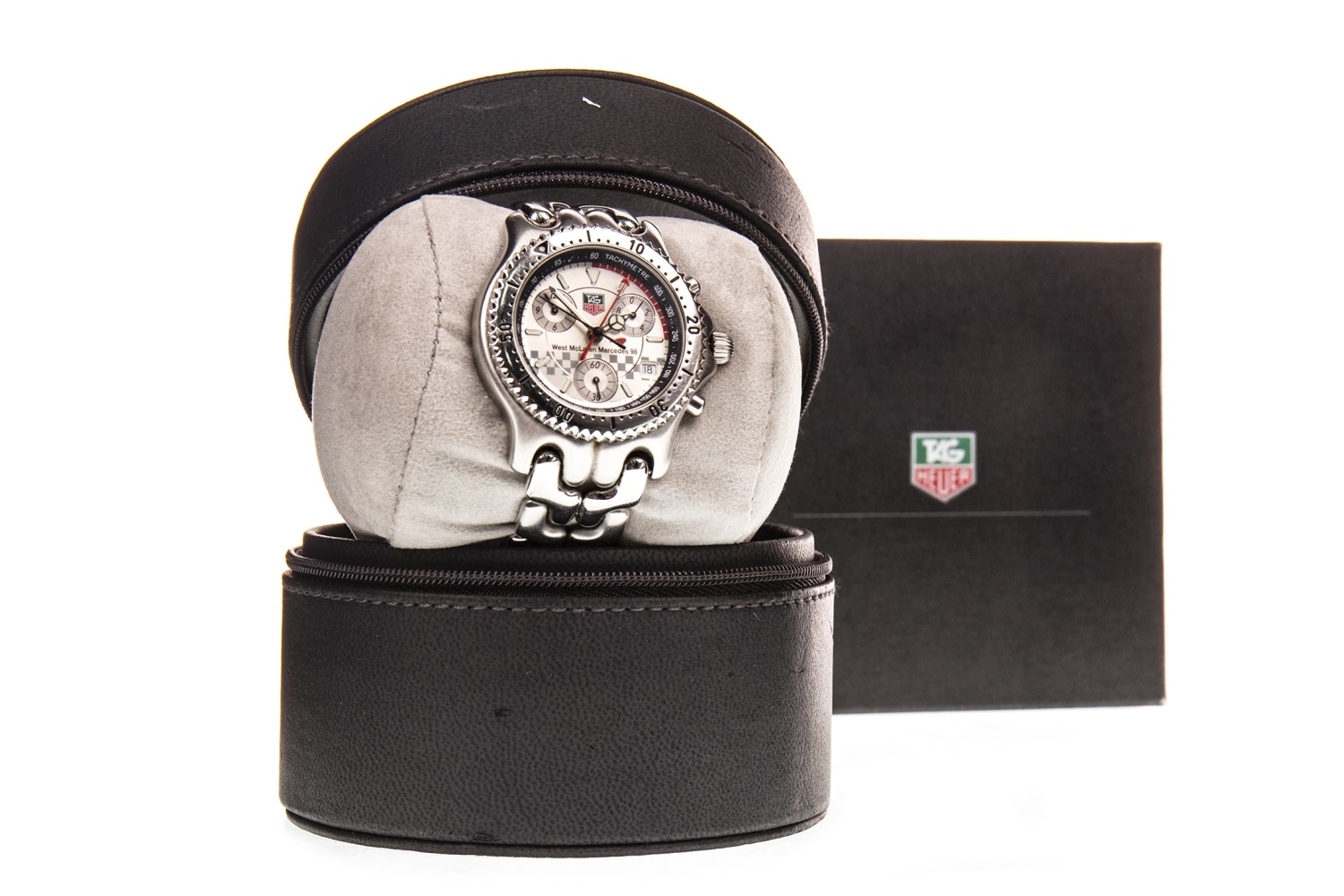 A GENTLEMAN'S TAG HEUER WEST MCLAREN MERCEDES WATCH - Image 2 of 5