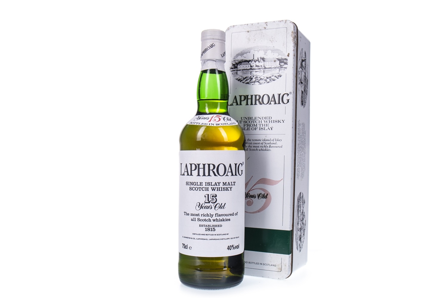 LAPHROAIG 15 YEARS OLD PRE-ROYAL WARRANT