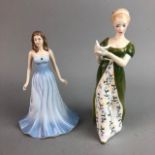 A LOT OF ROYAL DOULTON FIGURES