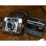 AN AGFA OPTIMA CAMERA AND ANOTHER