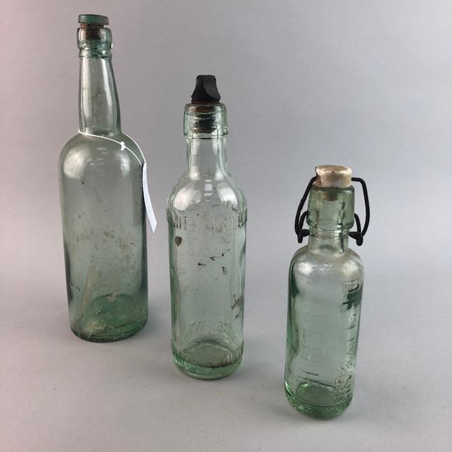 A PAIR OF P. LOOPUYT & CO DISTILLERS GLASS BOTTLES - Image 2 of 2