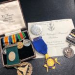 A COLLECTION OF MILITARY MEDALS