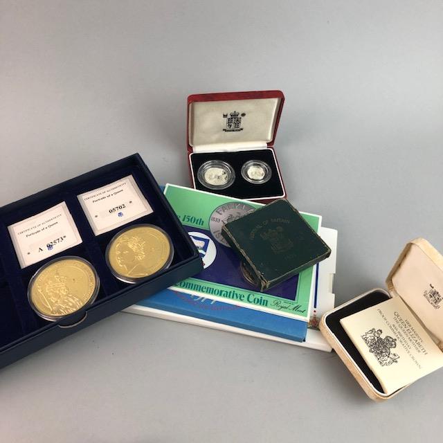 A COLLECTION OF COMMEMORATIVE COINS - Image 2 of 2